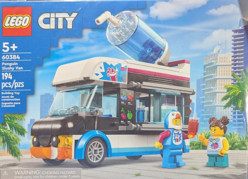 LEGO CITY: Penguin Slushy Van (60384) Brand New