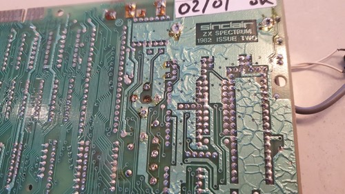 ZX Sinclair Spectrum 48k Motherboard Issue 2 Two mother board 02/04 - Picture 11 of 19