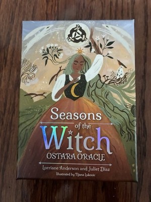 Seasons of the Witch Ostara Oracle Card Deck by Lorraine Anderson & Juliet Diaz