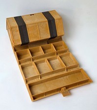 Rolykit Vintage Roll-Up Tool Storage Box. Fishing Tackle/Sewing Crafts/DIY.