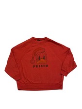   Disney x American Eagle Donald Duck Feisty Christmas Sweatshirt Red Crewneck M