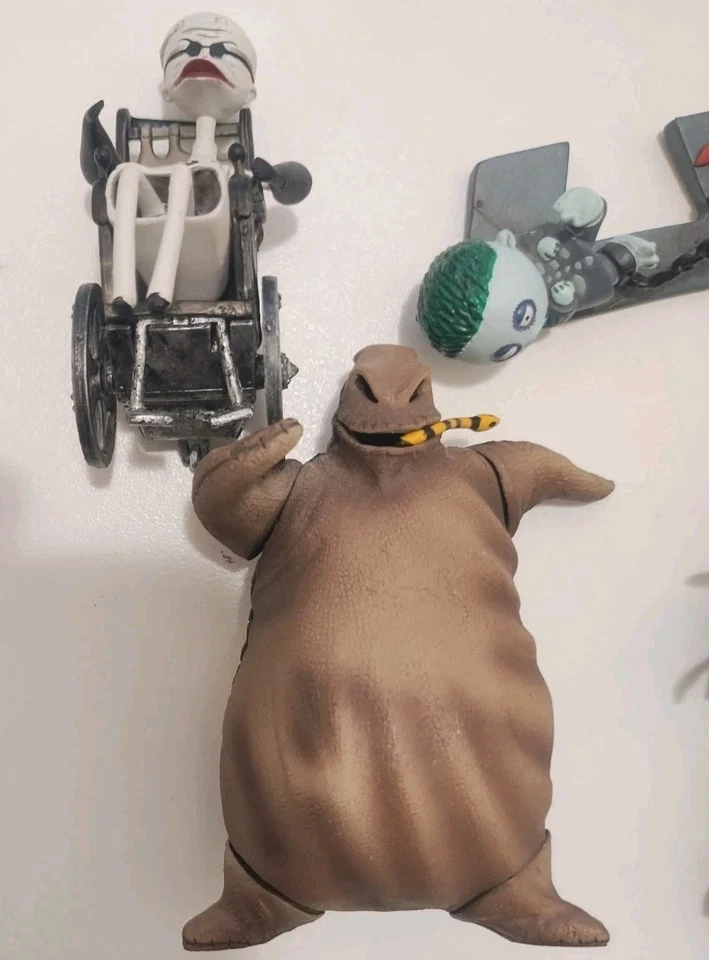 Nightmare Before Christmas Jack Skellington Sally Statue Figures Yujin Lot - Image 2 of 4