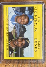 1991 Fleer - Ken Griffey Jr, Barry Bonds #710 Flawless