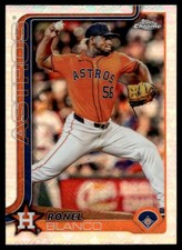 2025 Topps Chrome Logofractor Ronel Blanco Houston Astros #292