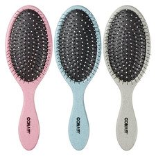 Conair Detangling Hair Brush Set 3 Pack Wet Dry Glitter Colors