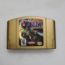 Nintendo 64 the Legend of Zelda: Majora's Mask Gold Holographic
