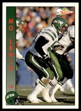 1992 Pacific Mo Lewis New York Jets #223