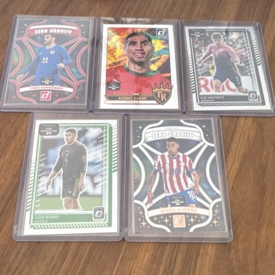 Panini 2025 Donruss Soccer Road to FIFA WC26 20-Card Insert Lot Hakimi