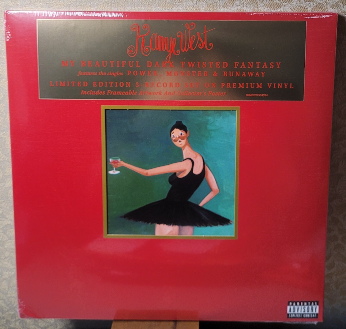 My Beautiful Dark Twisted Fantasy by Kanye West (Record, 2010) for