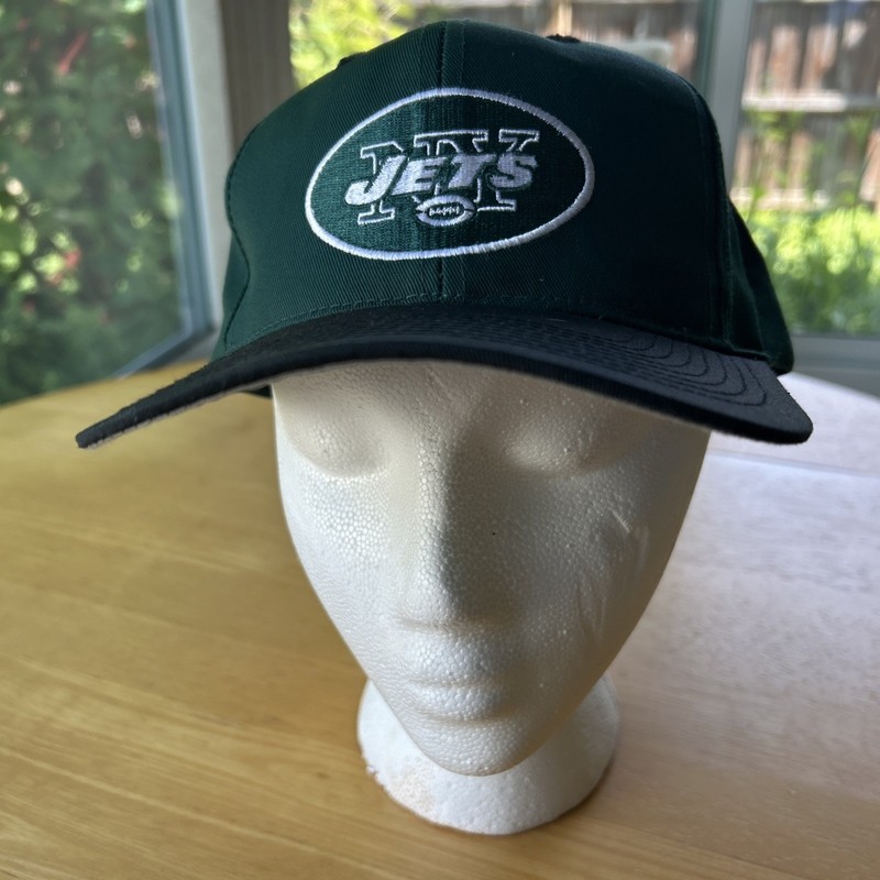 New York Jets Vintage Embroidered Hat Official NFL SnapBack