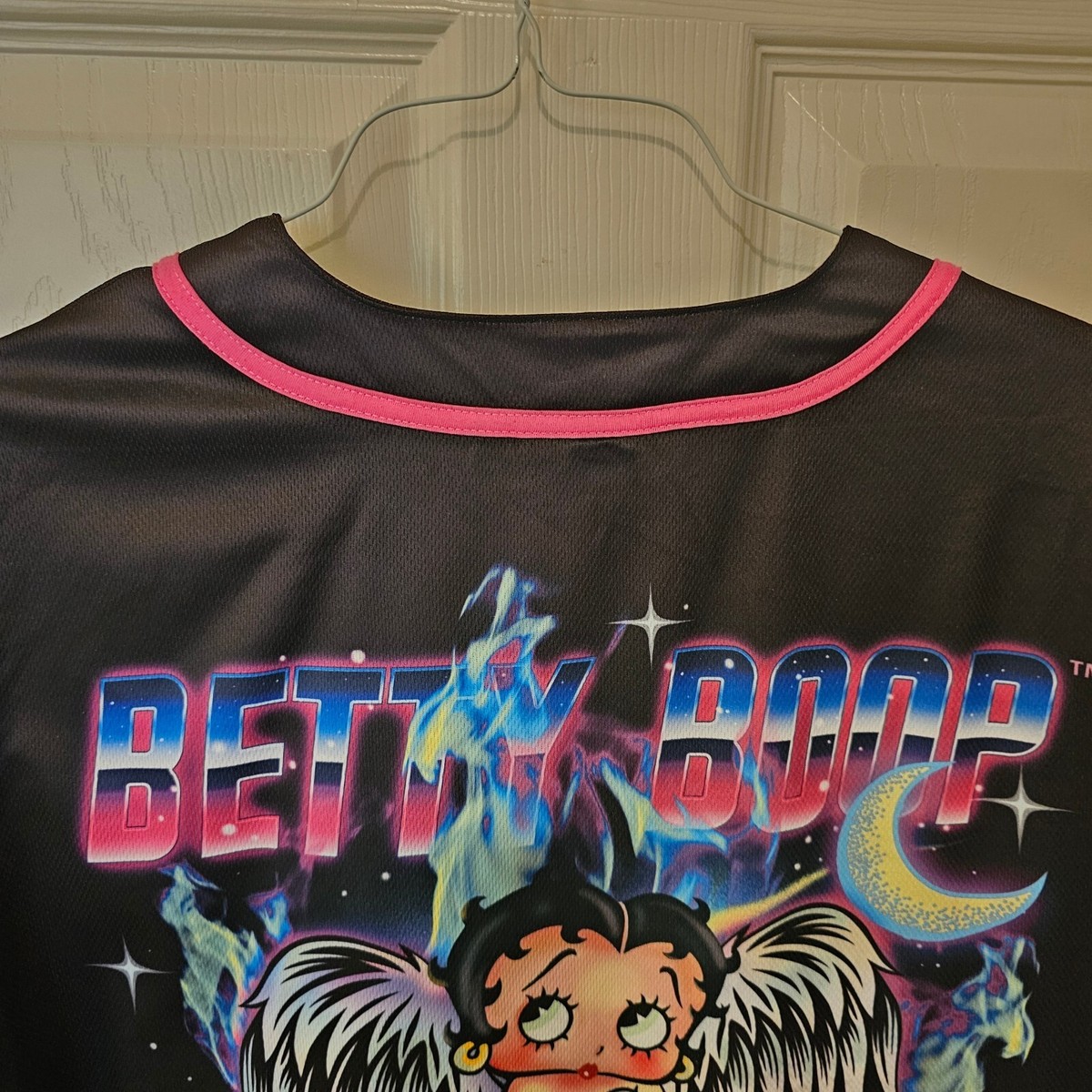 Betty Boop Baseball Jersey Y2K Cartoon Retro Sporty Chic Sassy Glamour View 5