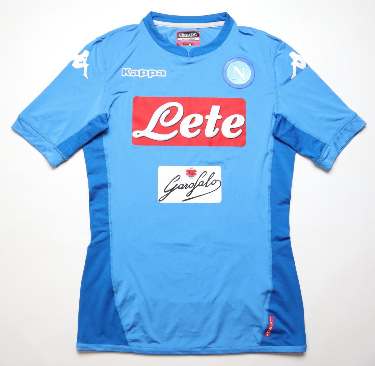 SSC NAPOLI 2017/2018 HOME FOOTBALL KIT SHIRT SOCCER JERSEY KAPPA