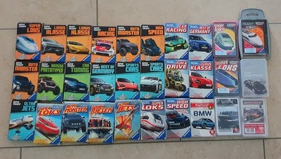 Quartett Kartenspiele von Ravensburger 30 Stück Konvolut Sammlung