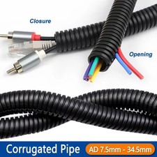 Flexible Cable Conduit Split & Unsplit Wire Loom Sleeving Sheathing Harness UK