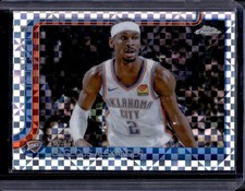 2025-26 Topps Chrome Shai Gilgeous-Alexander X-Fractor #141 Thunder