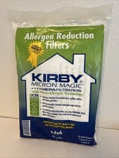 Kirby Micron Magic Hepafiltration Allergen Reduction Filter Vacuum Bag- Qty 6