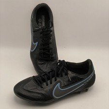 Kids Nike Tiempo Legend 9 Elite FG Soccer Cleats Black Blue sz. 6 C28482-004