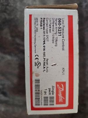 #ad #ad DANFOSS 060 5231 0605231 low pressure control $99.99