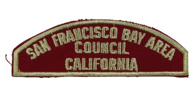 San Francisco Bay Area CA RWS Red & White Strip CSP WHT Bdr (ZC346)