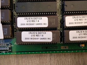 Cruis'n Exotica Midway Games Arcade Jamma PCB Tested Working