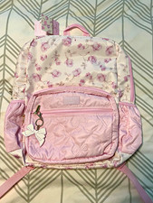 LoveShackFancy x Yoobi Ribbon Rosa Backpack
