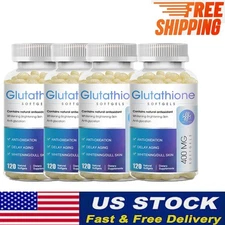 1/2/4x Glutathione Capsules – Liver Health, Antioxidant, UV Protection Support