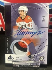 2025-26 SP Game Used Authentic Rookies Purple Auto Patch Tim Washe /49 #AR-TW