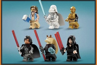 LEGO Star Wars 75389 The Dark Falcon MINIFIGURES - FULL SET OF 6 - NEW 