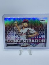 2025 Topps Stadium Club Philadelphia Phillies Zack Wheeler Concentration #C-14