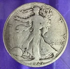 1927 S Walking Liberty Half Dollar United States Silver Coin