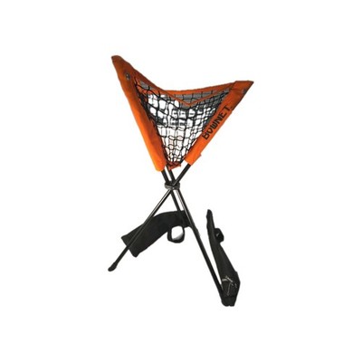 Bow Net Ball Caddy, Multi-Sport Ball Caddy Net for Softballs, Baseballs,