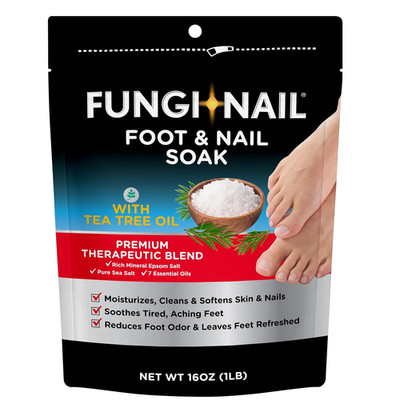 Foot & Nail Soak with Tea Tree Oil - Moisturize, Reduce Foot Odor, & Soothe Achi