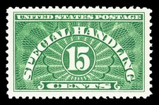 Scott QE2a 1940 15c Special Handling Wet Printing Mint VF NH Cat $4.75