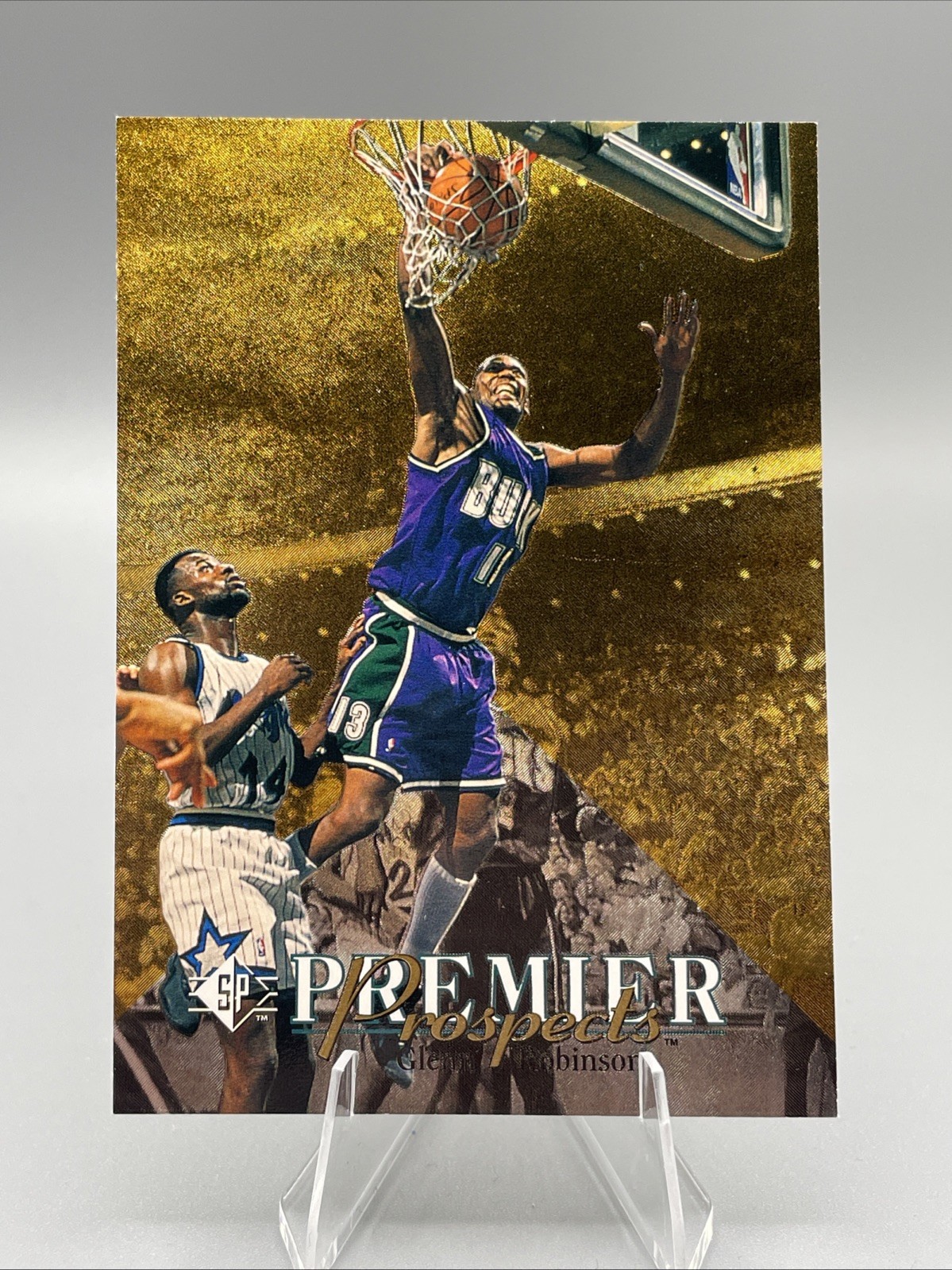 Glenn Robinson SP 94-95 #1 Rookie Card Milwaukee Bucks