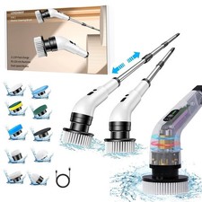 5/9 in1 Electric Spin Scrubber Handheld Cleaning Brush Cordless Turbo Scrub Tool