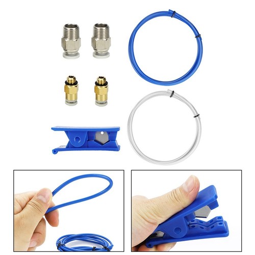 PTFE Rohrset für Bambu A1 Mini inkl. Druckluftverbinder und Cutter - Afbeelding 4 van 12