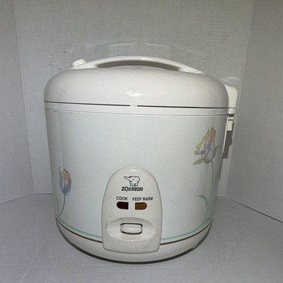 Zojirushi NS-RNC18 Rice Cooker & Warmer 10 Cup 700W 120V White 2-Setting