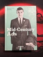 Mid-Century Ads, Taschen, HC Book Edited by Jim Heimann Color Advertisements New