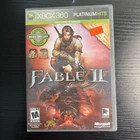Fable II - Xbox 360 - Complete in Box CIB - Tested works CLEAN extra manual