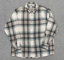 Vintage Lacoste Shirt Mens Size 42 XL Chemise Lacoste France Flannel Plaid 90s