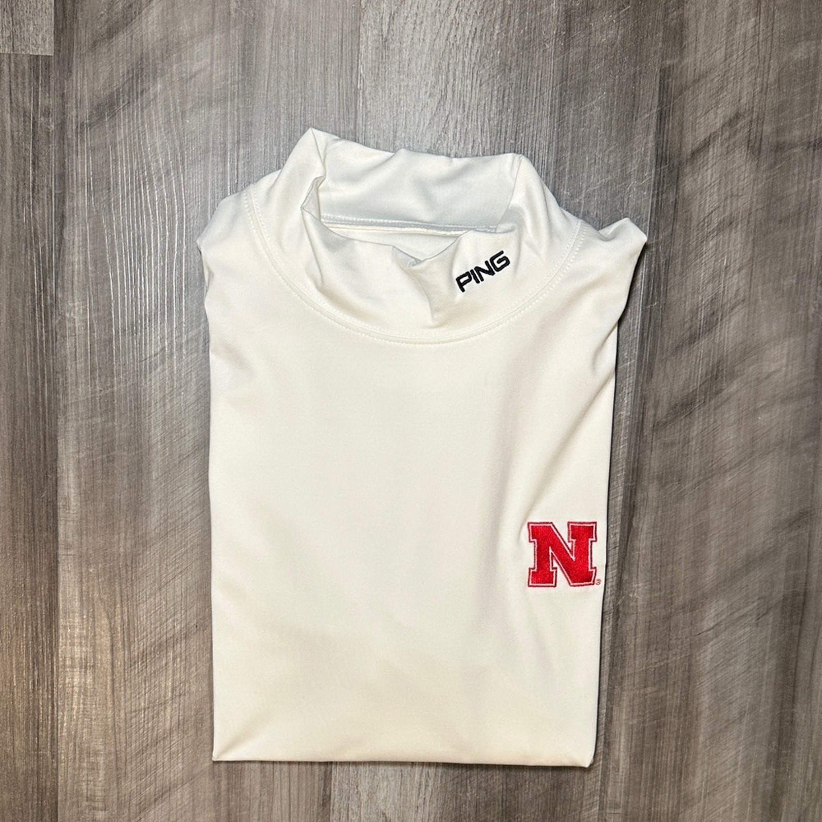 Nebraska Cornhuskers Ping Golf Performance Mock L… - image 1