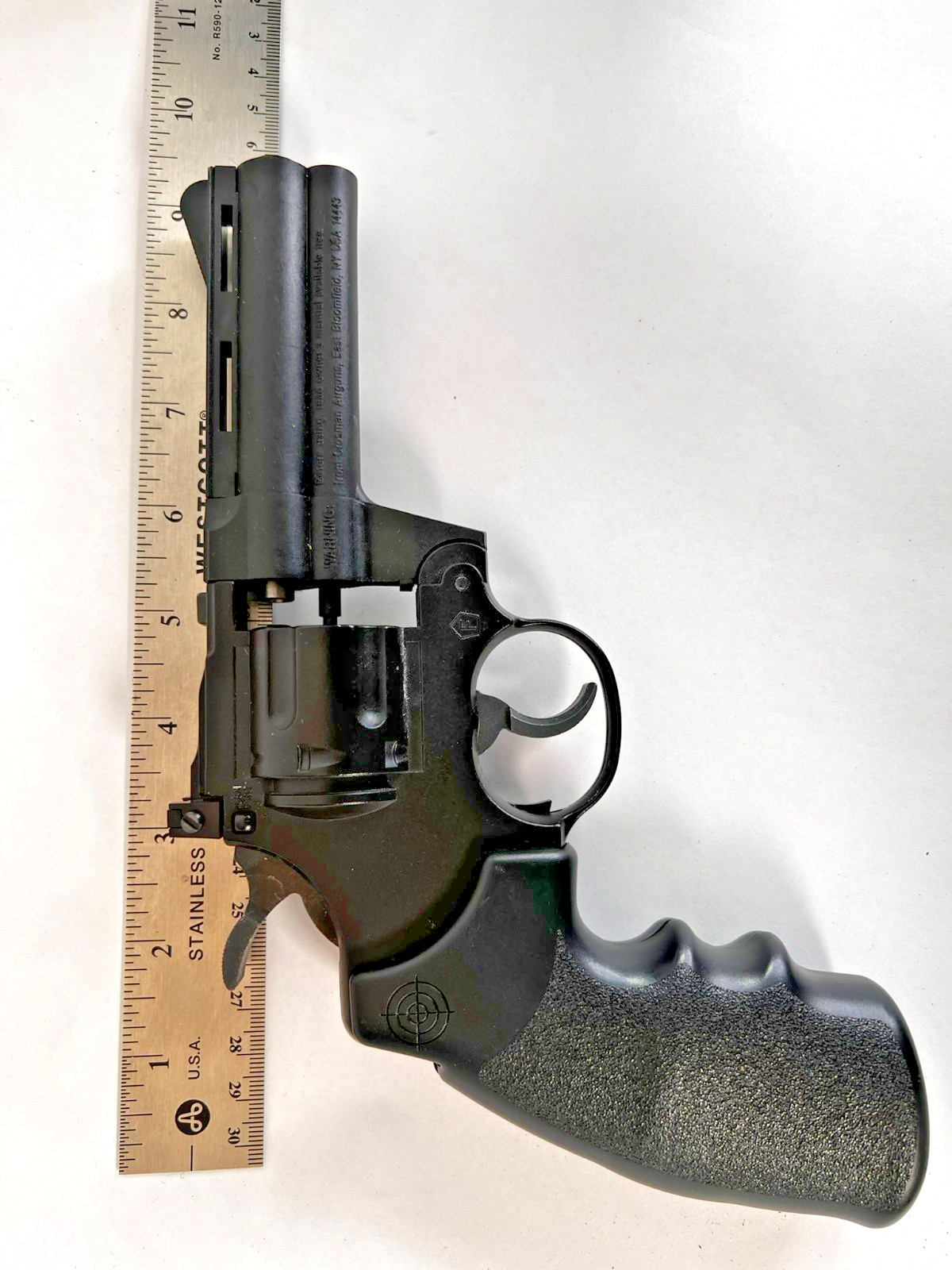 Crosman Double Action CO2 .177 Air Gun Revolver - No Magazine