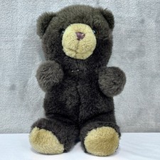 Vintage Small Dark Brown Teddy Bear No Tush Tag