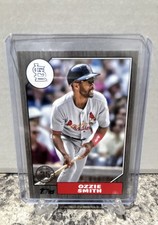 2022 Topps Series 1 - 1987 Topps Baseball 35th  Ozzie Smith #T87-95 Black /299