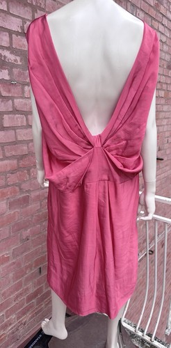MARNI Midi Dress Pink Bow Wedding Gala Evening Elegant Cocktail Size IT 44 M - Bild 3 von 20