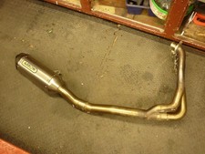 TRIUMPH 1050 SPEED TRIPLE ARROW LOW BOY FULL EXHAUST SYSTEM SILENCER PIPE CAN