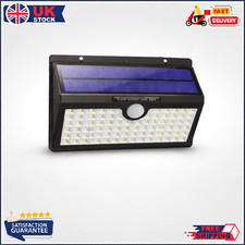 78 LED Solar Motion Sensor Wall Light Outdoor Security Lamp Waterproof Garden