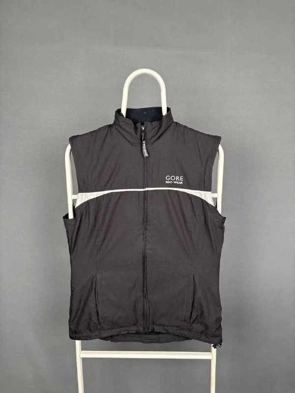 Gore Mens Bikewear Jacket Size 36 Black Polyester Long Sleeve Track Coat - Image 3 of 4