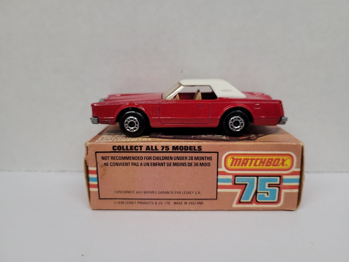 Matchbox Lincoln Continental No. 28 | eBay