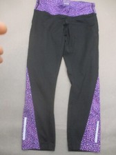 NIKE DRI-FIT Size XS Womens Pocket Stretch Pull On Running Cropped Leggings 389